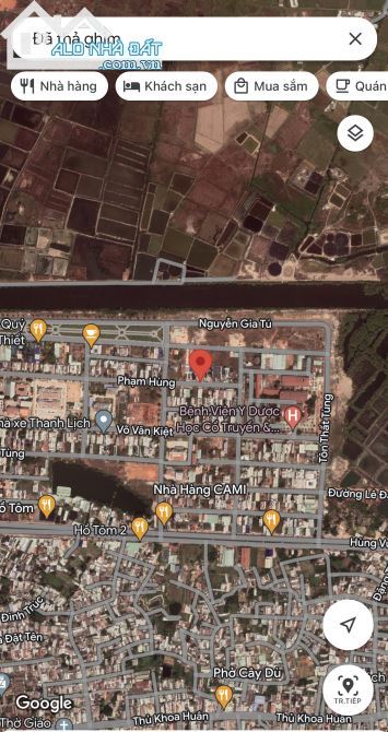 Bán lô đất Biệt Thự đường Phạm Hùng - 367m2 giá 12.5 tỷ - phường Phú Hài - TP Phan Thiết