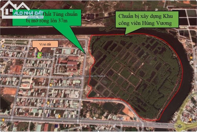 Bán lô đất Biệt Thự đường Phạm Hùng - 367m2 giá 12.5 tỷ - phường Phú Hài - TP Phan Thiết - 1