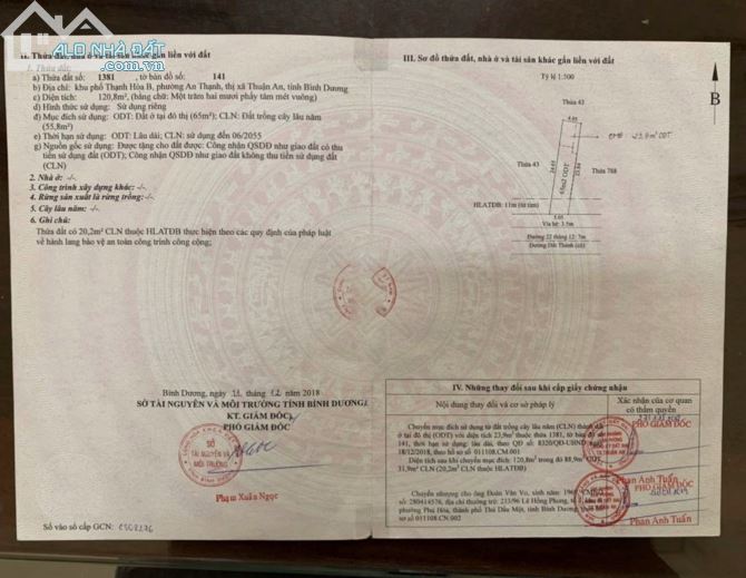 Lô đất Mặt Tiền đường 22/12 An Thạnh, Cách QL13 chỉ 300m, vị trí Kinh Doanh sầm Uất - 3