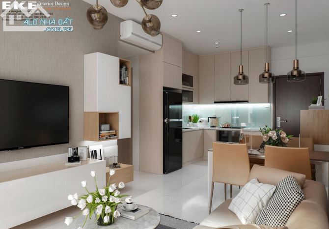 Cho thuê biệt thự tại KĐT Nam Cường – Phạm Văn Đồng .DT :220 M * 4 Tầng +1 hầm . MT: 10 M. - 4