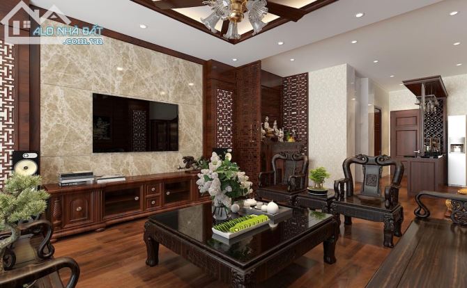 Kim Đồng, sát phố, kinh doanh, Oto tránh, thang máy, sổ đỏ, DT 75m2, 8 tầng, giá 14,8 tỷ. - 1