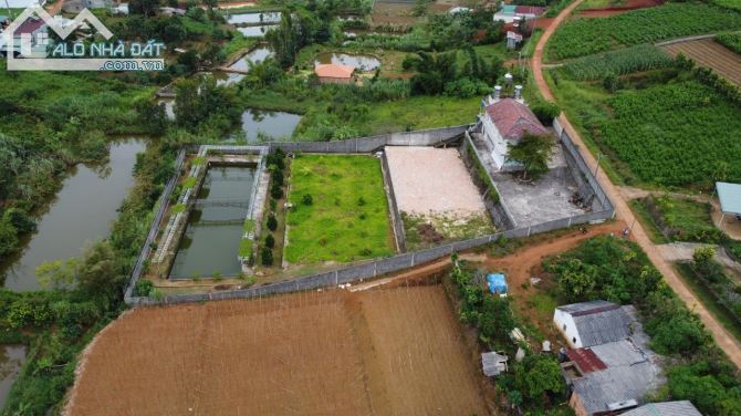 Bán nhà nghỉ dưỡng Bảo Lộc có 49m suối, 3017m² sẵn 400m² thổ cư  giá  chỉ 12 tỷ - 1