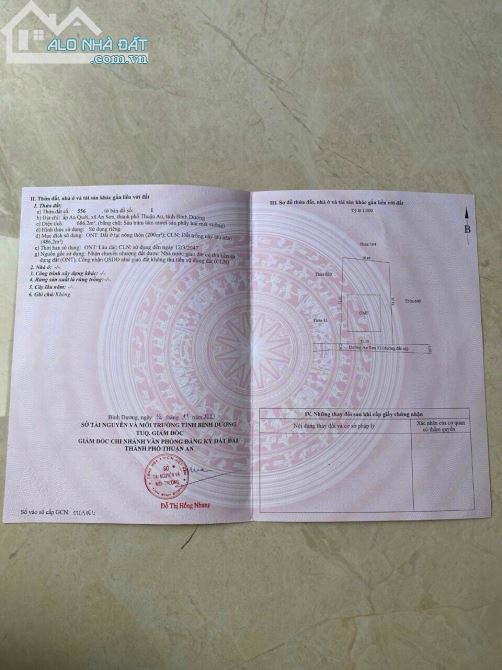 2 Lô đất liền kề (có bán lẻ) Tại An Sơn 32, Thuận An, Cách Đường Vành Đai 3 chỉ 300m - 3