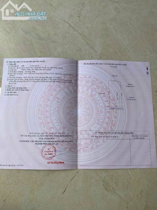 2 Lô đất liền kề (có bán lẻ) Tại An Sơn 32, Thuận An, Cách Đường Vành Đai 3 chỉ 300m - 4