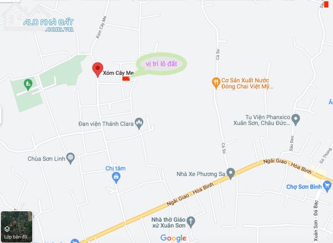 Bán đất xã Xuân Sơn, Huyện Châu Đức, Vũng Tàu dt 8x20m - 2