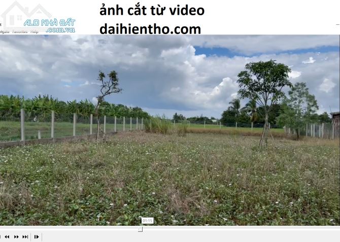 Bán đất nông nghiệp thị trấn Cần Giuộc, Dt 1000m2, đường 4m xe hơi - 3