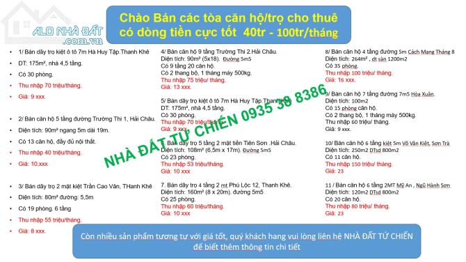 Hơn 20 toà căn hộ/ trọ có dòng tiền cực tốt từ 50-140tr/ tháng - 5