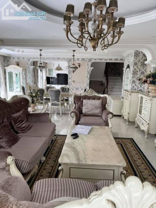 Biệt Thự Văn Phú 184m xây 4 Tầng nội thất đẹp kinh doanh Văn Phòng công ty vỉa hè rộng. - 1