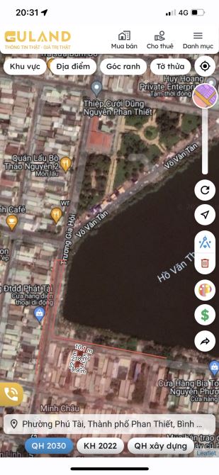 Cần Bán Cặp Đất 200m2 View Hồ Văn Thánh 1 Thoáng Mát Thành Phố Phan Thiết Bình Thuận - 2