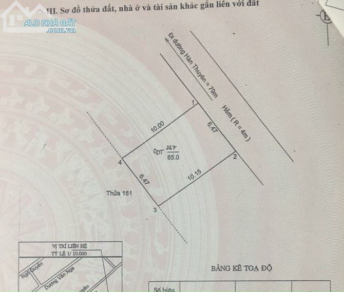 BÁN NHÀ 1TRỆT 1LẦU HẺM Ô TÔ VÀO GẦN ĐƯỜNG HÀN THUYÊN P10 TP. VT - 4