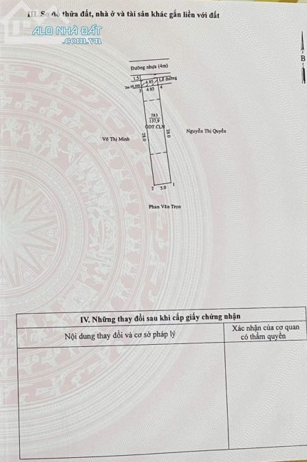 ĐẤT MẶT TIỀN HẺM 93 NGUYỄN THỊ MINH KHAI PHƯỜNG PHÚ HÒA - 1