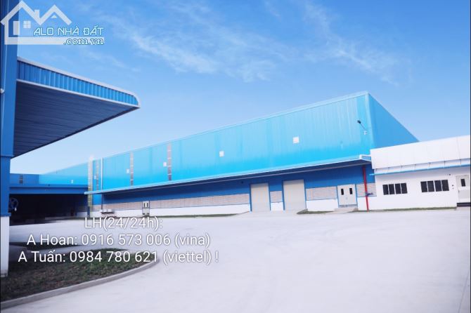 Cho thuê kho - xưởng rẻ. DT từ: 500m2, 1000m2, 1500m2, 2000m2, 2500m2,... đến 200.000m2 - 3