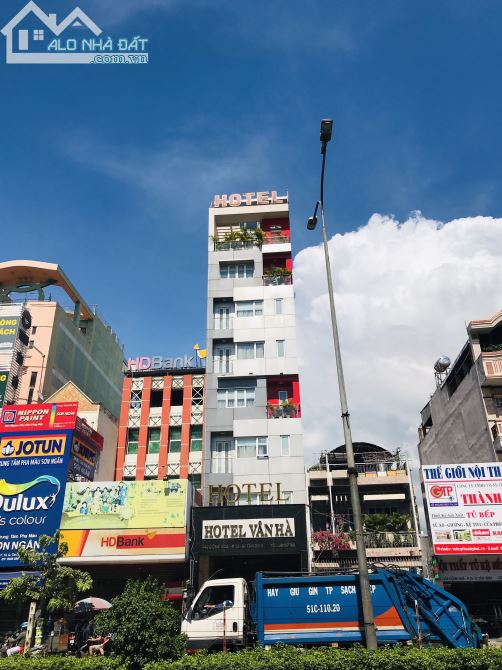 Bán nhà mặt tiền Hòa Hảo ngay Nguyễn Tiểu La, P5, Q10, DT: 5m x 15m, 6 lầu, giá 20 tỷ .