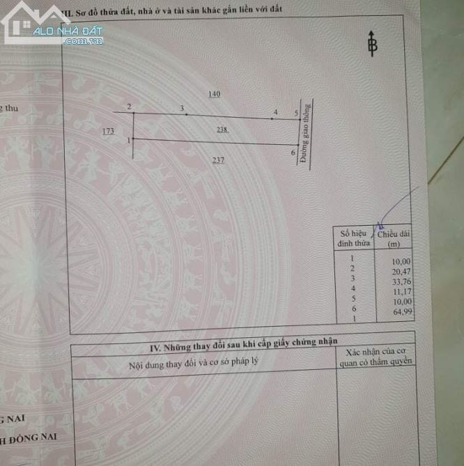 Bán đất xã Xuân phú huyện Xuân Lộc tỉnh đồng Nai - 2