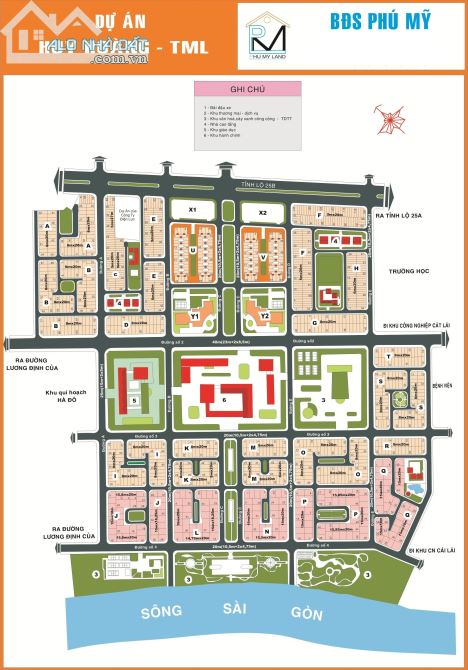 Bán đất  đường  Nguyễn Thanh Sơn, KDC Huy Hoàng, Phường Thạnh Mỹ Lợi, Quận 2, 320 m