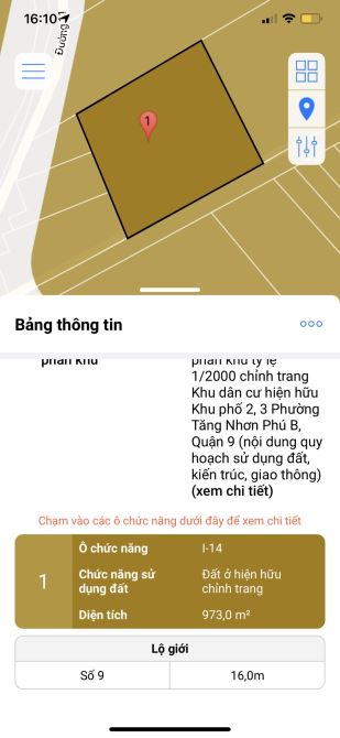 Bán đất đường 8 , Phường Tăng Nhơn Phú B, 34 x 29 m  giá : 36 tỷ - 1