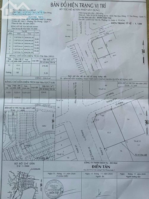 Bán đất biệt thự góc, diện tích 12x19m, giá rẻ khu Tân Quy Đông, phường Tân Phong, quận 7