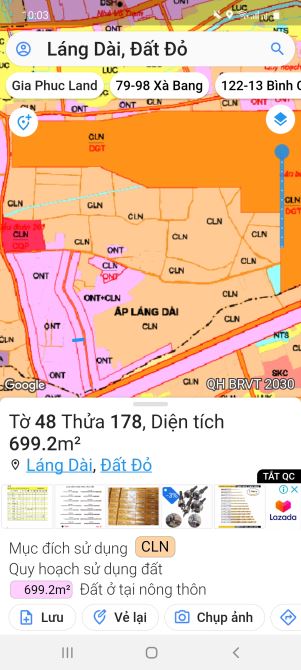 403m2 Ngay Sân Bay Lộc An Cách Biển 3km GIÁ 2,5 TỶ - 1