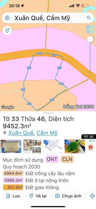 Bán gần 1 mẫu xuân quế vườn trái cây giá mêm cho nhà đầu tư