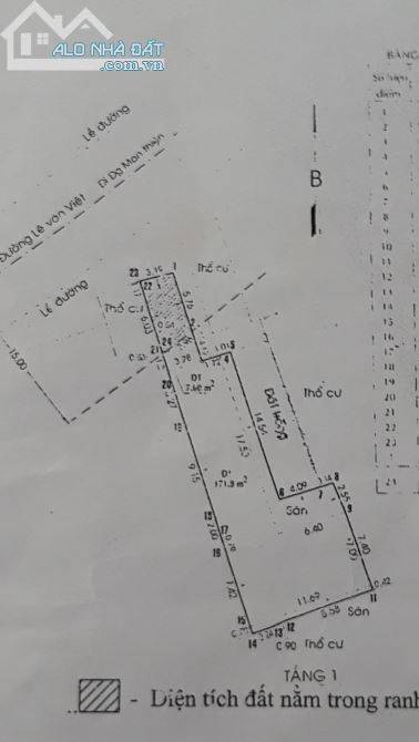 . Bán nhà mặt tiền đường Lê Văn Việt , Phường Tăng Nhơn Phú B, Quận 9 , 219 m2 giá : 23 tỷ - 3