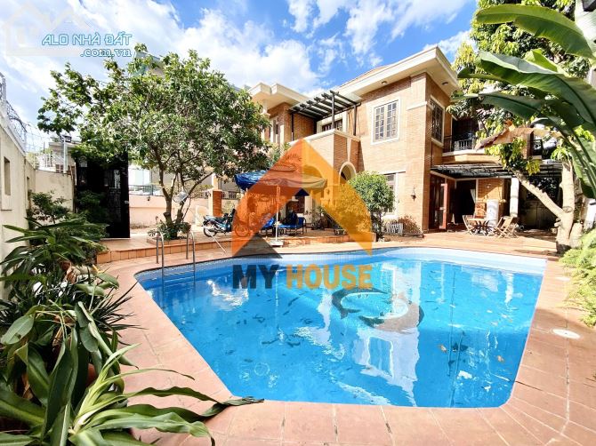 🐬VILLA Hồ bơi 600M2 Quốc  Hương_Q.2  mát lắm khách ạ - 1