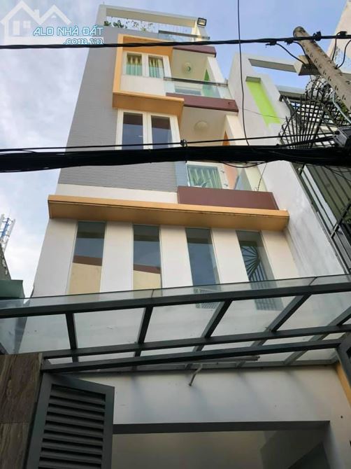 5 TẦNG HOÀN CÔNG ĐỦ - 6PN - NỘI THẤT CAO CẤP - CÁCH MẶT TIỀN 50M - HẺM THẲNG XH VÀO CỬA