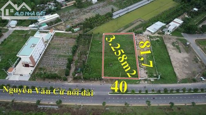 Đất Mặt Tiền Nguyễn Văn Cừ Nối Dài Cần Thơ xéo Trường Đại Học Nam Cần Thơ giá 24triệu