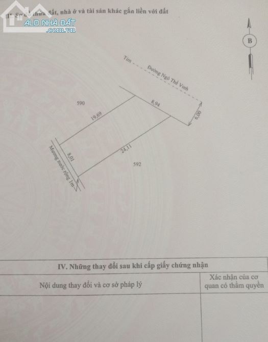 BÁN ĐẤT 175m2 - MẶT TIỀN ĐƯỜNG NGÔ THẾ VINH - Cách KQH THANH LAM CHỈ 50m - 3