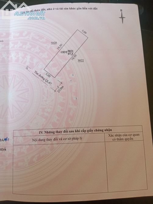Cần bán gấp lô đất mặt đường lớn Quốc lộ 47, Phường Quảng Phú đường đi Sầm Sơn 97.5m2 3 tỷ - 3