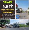 10x49 mặt tiền Nhựa cách chợ Đức Hòa Thượng 500m giá 4.9 tỷ