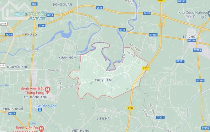 BÁN NHANH 80M Đất đấu giá Thụy Lâm Đông Anh (X4 Thụy Lôi) - 2