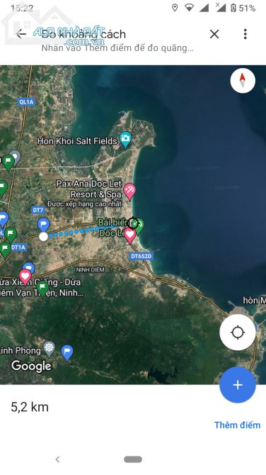 Bán gấp lô đất 248m2 full thổ cư MT đường bê tông 6m bình sơn NINH THỌ NINH HOÀ - 1