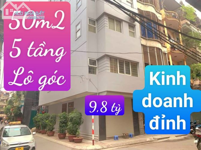 Bán nhà phân lô lô góc Kim Đồng kinh doanh đỉnh