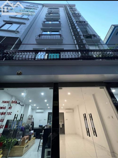 Bán💥TOÀ NHÀ DỊCH VỤ 110m² x 7 tầng. VIEW SÔNG TÔ LỊCH - 29 PHÒNG và KHỐI ĐẾ Kinh Doanh CH