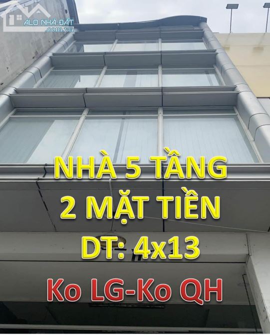 BÁN NHÀ 2 MẶT TIỀN ĐƯỜNG NGUYỄN HỮU CẢNH, QUẬN BÌNH THẠNH