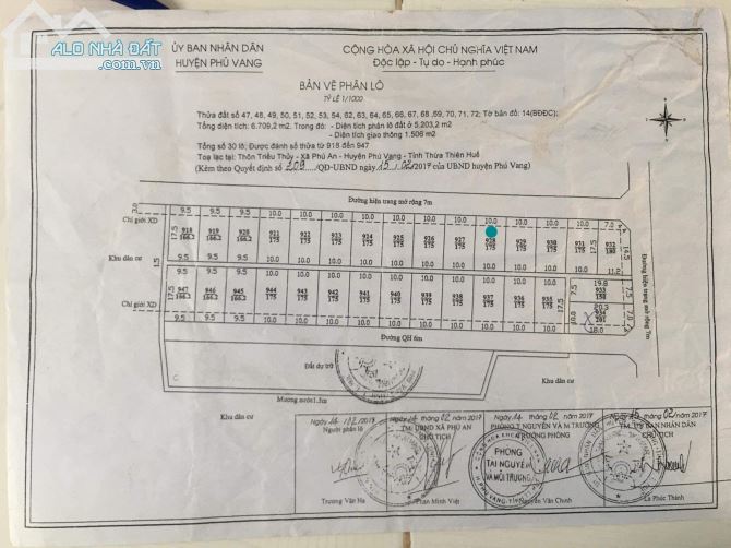 Đất Khu Quy Hoạch Triều Thủy Ngang 10m - 1