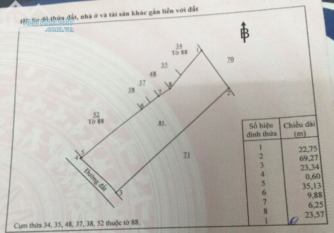 Đất ONT gần sân bay Long Thành, 1525m2, Chỉ 7 tỷ, Chủ ngộp gấp bán - 3