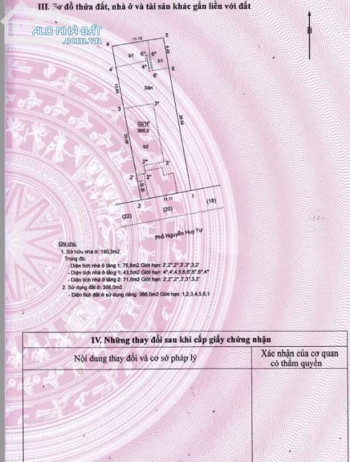 Bán Nhà Mặt Phố Nguyễn Huy Tự Hai Bà Trưng 366m 3 tầng ,mặt tiền 12m giá chào 13x tỷ - 5