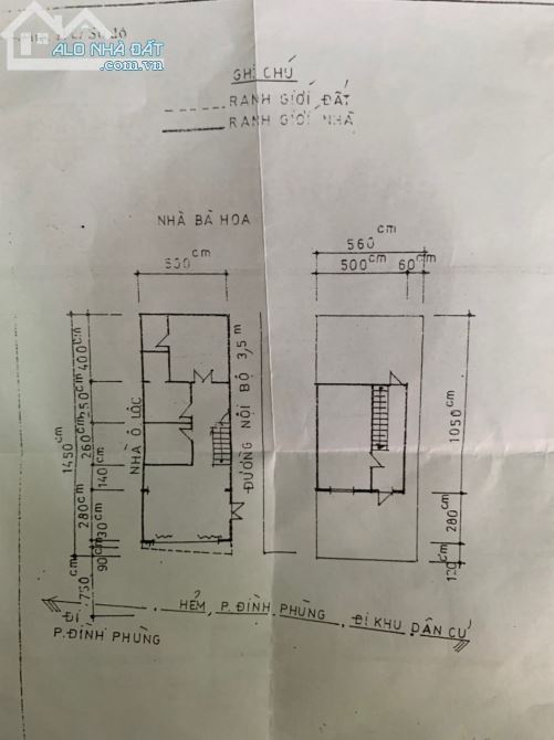 Nhà 3 tầng mặt tiền Nguyễn Hửu Huân