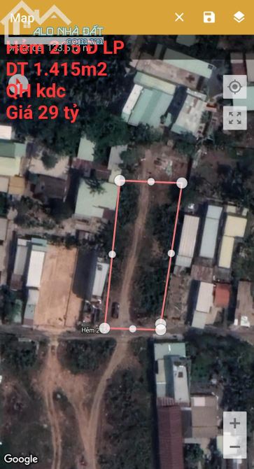 Bán đất vườn hẻm 215 đường Long Phước p Long Phước Tp Thủ Đức