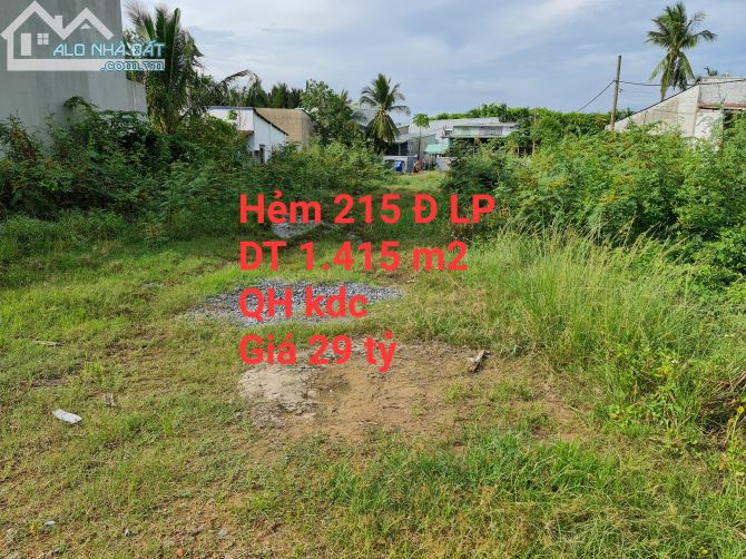 Bán đất vườn hẻm 215 đường Long Phước p Long Phước Tp Thủ Đức - 1