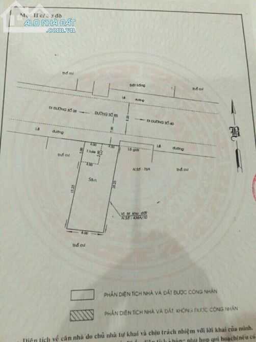 Bán đất 69 đường số 85 Tân Quy,Quận 7 dt 8x20,5m giá 30 tỷ - 1