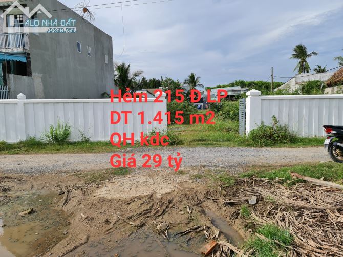 Bán đất vườn hẻm 215 đường Long Phước p Long Phước Tp Thủ Đức - 2