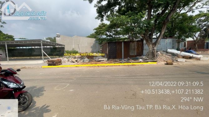 BÁN ĐẤT LAN ANH 4 HÒA LONG BÀ RỊA VŨNG TÀU diện tích 193m 2 mặt thoáng - 1