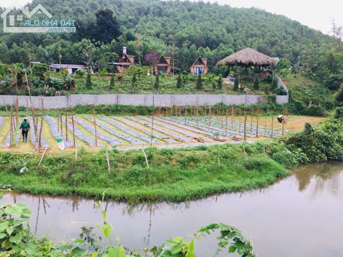 CHÍNH CHỦ GỬI BÁN RESORT MINI BÁM SUỐI ĐỐI DIỆN DỰ ÁN MƯỜNG KINH - 2