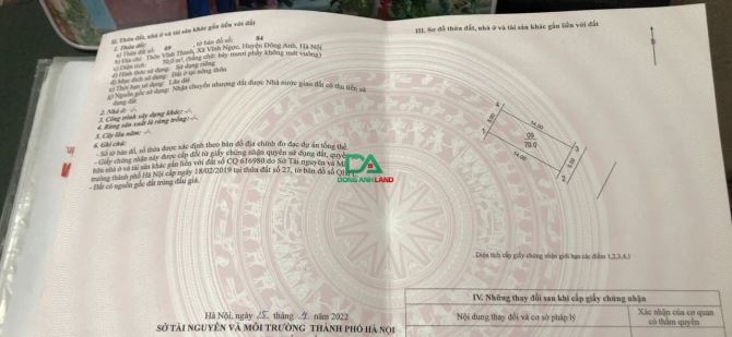 Bán đất đấu giá Vĩnh Thanh Vĩnh Ngọc Đông Anh Hà Nội 70m gần cầu Nhật Tân - 4