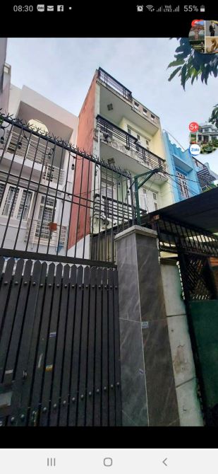 Nhà 3tầng 60m2 Cây Trâm Gò Vấp hẻm đường nhựa 5,25ty - 1