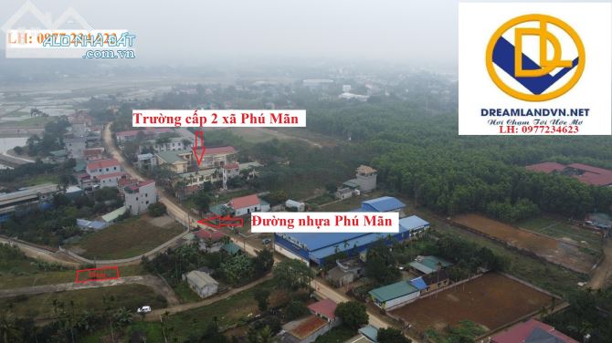 Hơn tỷ có ngay 151m2 đối diện trường cấp 2 Phú Mãn - 2