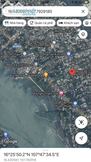 🕋🕋 Đất phân lô hàng F0 giá đầu tư Vinh Thanh, Huế - 5