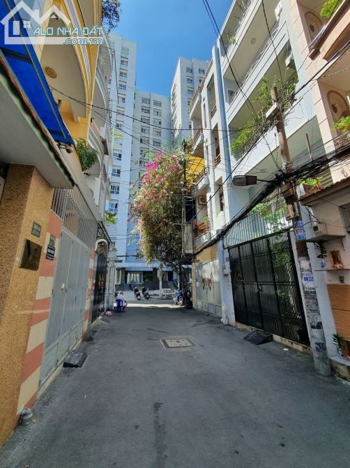 quận 10 giá 11 tỷ đường 7m tô hiến thành phường 14 ngang 4 x 14,5m 1 trệt 2 lầu btct - 1